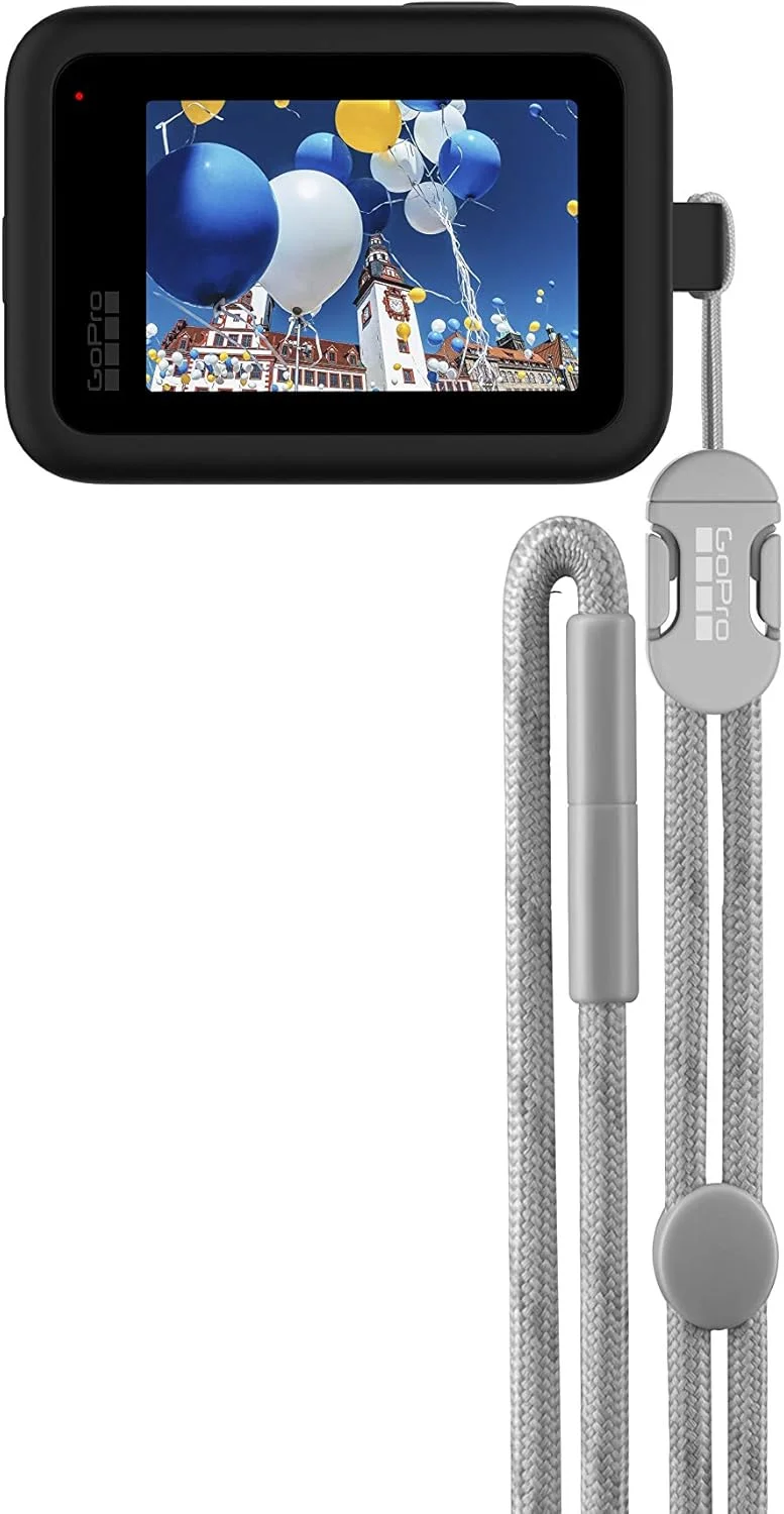 آستین سیلیکونی و بند گردنی GoPro (مناسب برای HERO9, HERO10, HERO11) مشکی - لوازم جانبی رسمی GoPro