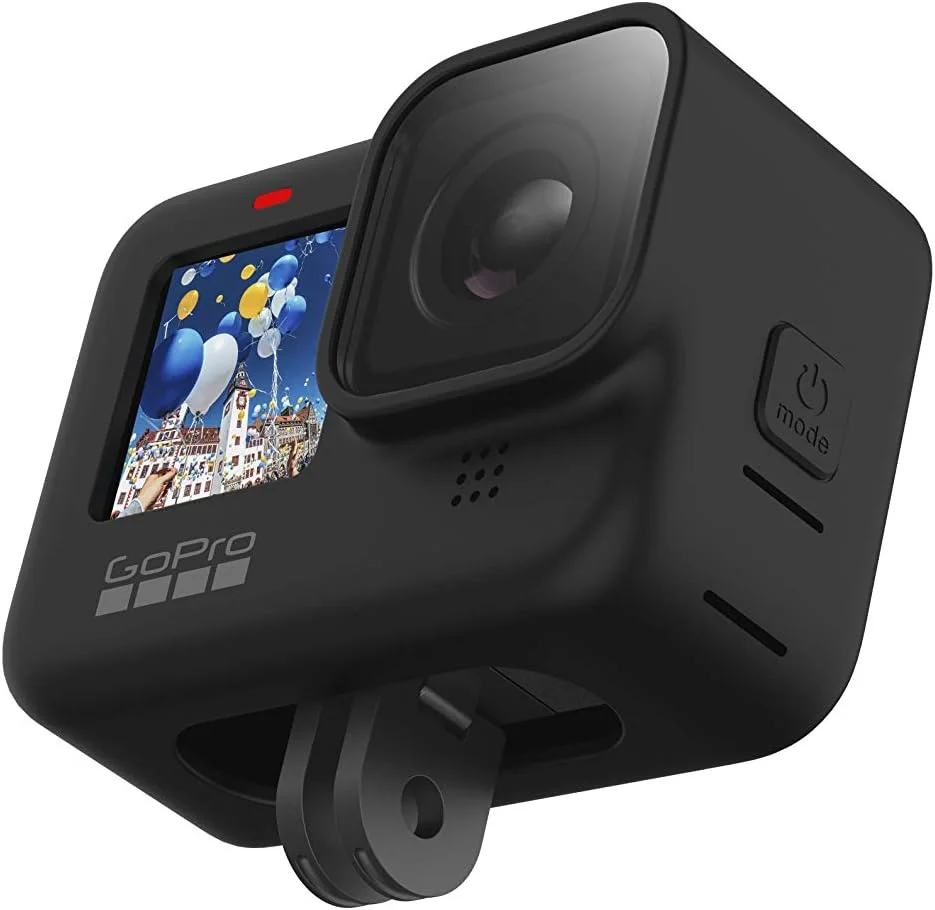 آستین سیلیکونی و بند گردنی GoPro (مناسب برای HERO9, HERO10, HERO11) مشکی - لوازم جانبی رسمی GoPro