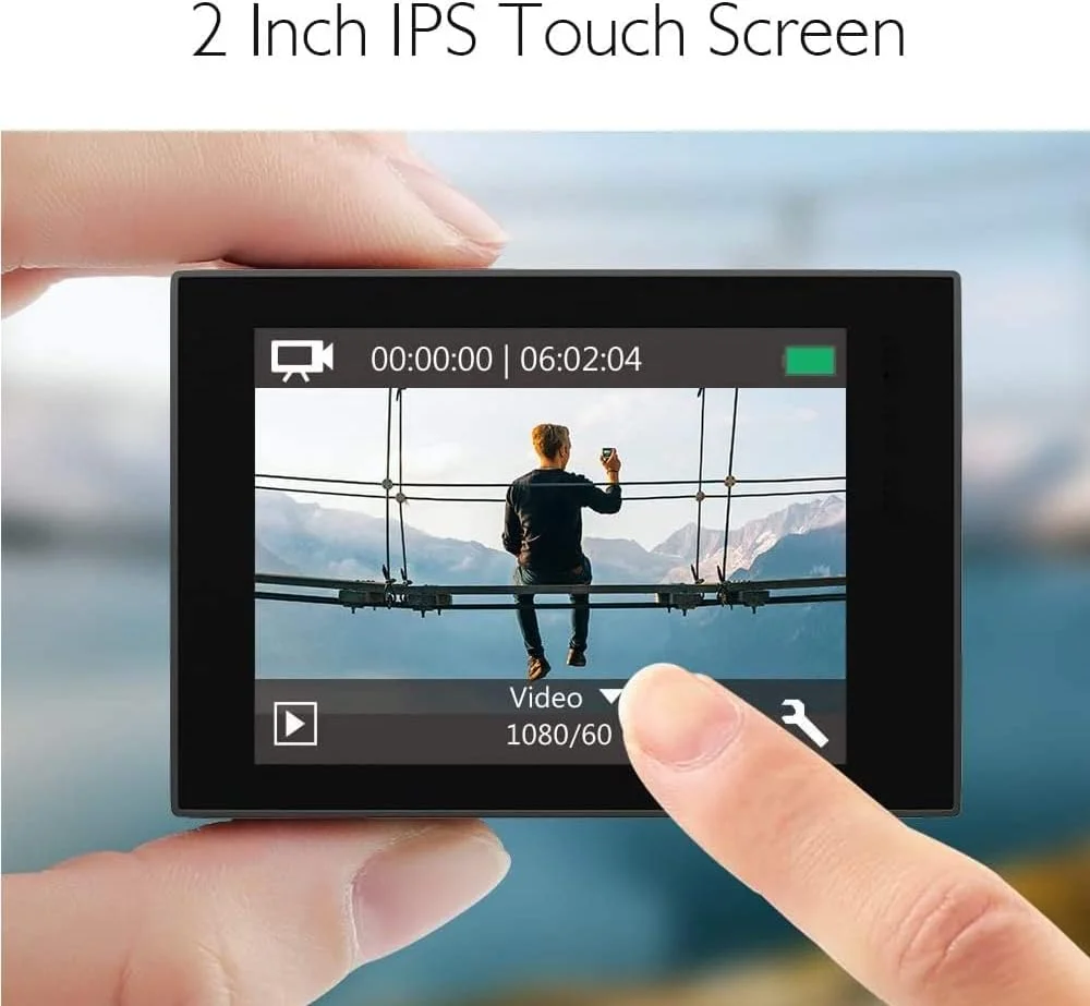 دوربین اکشن AKASO EK7000 Pro 4K با صفحه لمسی EIS، دوربین ضد آب 40 متری با کارت حافظه microSDXC 64 گیگابایتی و کنترل از راه دور، دوربین زیر آب با کیت لوازم جانبی کلاه ایمنی دوربین اکشن AKASO EK7000 Pro 4K با صفحه لمسی EIS، دوربین ضد آب 40 متری با کارت حافظه microSDXC 64 گیگابایتی و کنترل از راه دور، دوربین زیر آب با کیت لوازم جانبی کلاه ایمنی