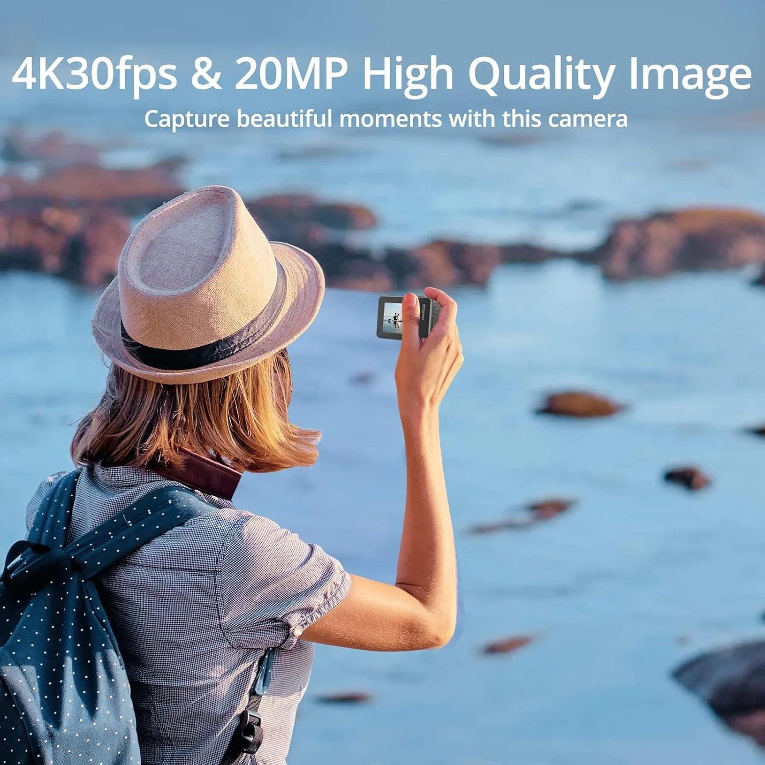 دوربین اکشن AKASO Brave 7 4K30FPS 20MP WiFi با کارت حافظه MicroSD 64 گیگابایتی، صفحه لمسی، ضد آب IPX8 تا عمق 33 فوت، EIS 2.0، زوم، کنترل صوتی با 2 عدد باتری 1350mAh (Brave7 + 64GB) دوربین اکشن AKASO Brave 7 4K30FPS 20MP WiFi با کارت حافظه MicroSD 64 گیگابایتی، صفحه لمسی، ضد آب IPX8 تا عمق 33 فوت، EIS 2.0، زوم، کنترل صوتی با 2 عدد باتری 1350mAh (Brave7 + 64GB)