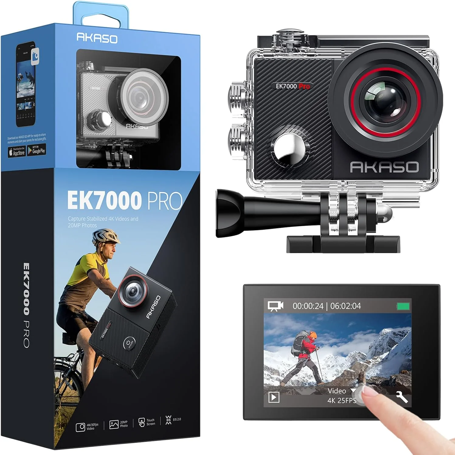 دوربین اکشن AKASO EK7000 Pro