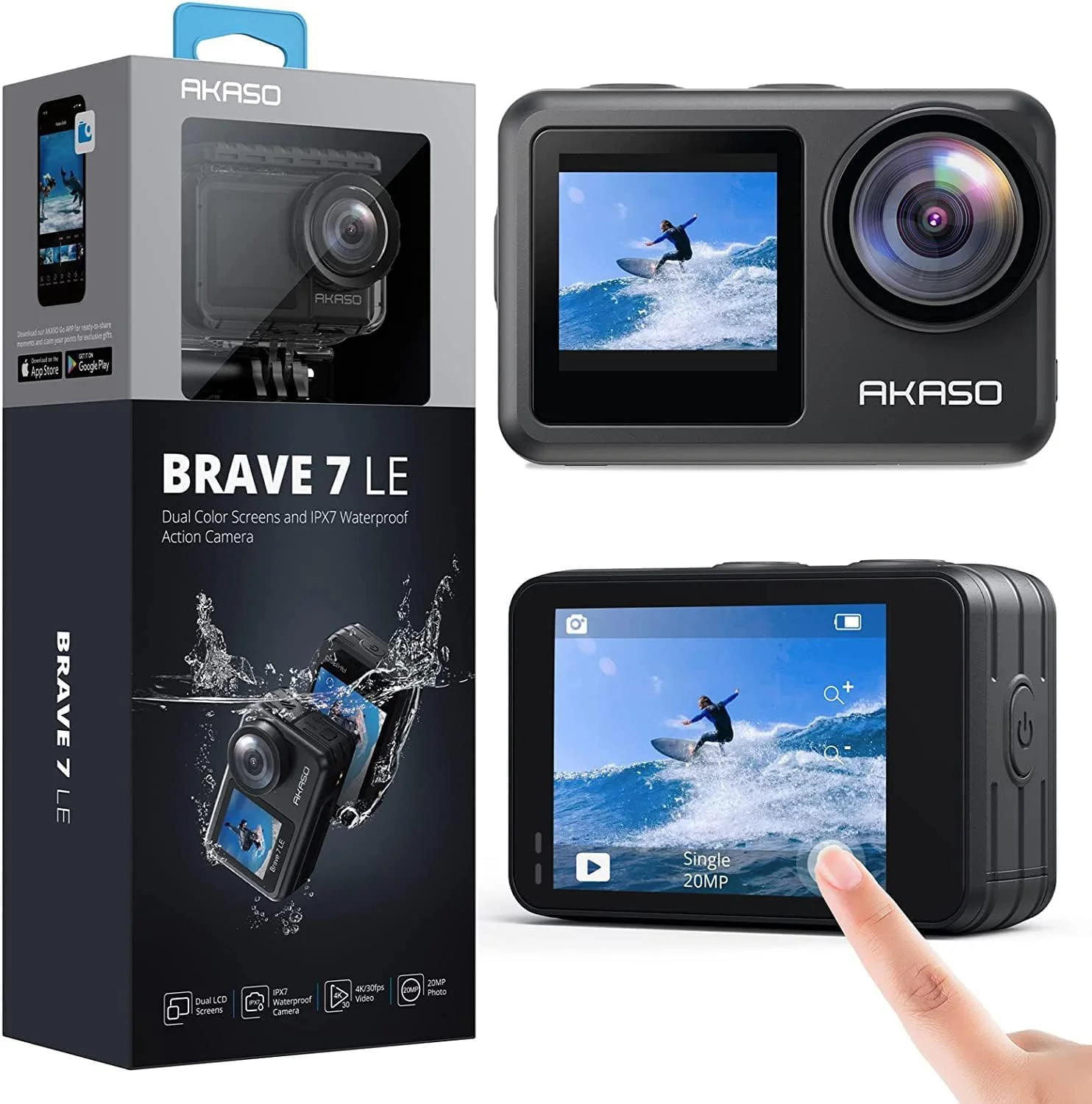 دوربین اکشن AKASO Brave 7 LE