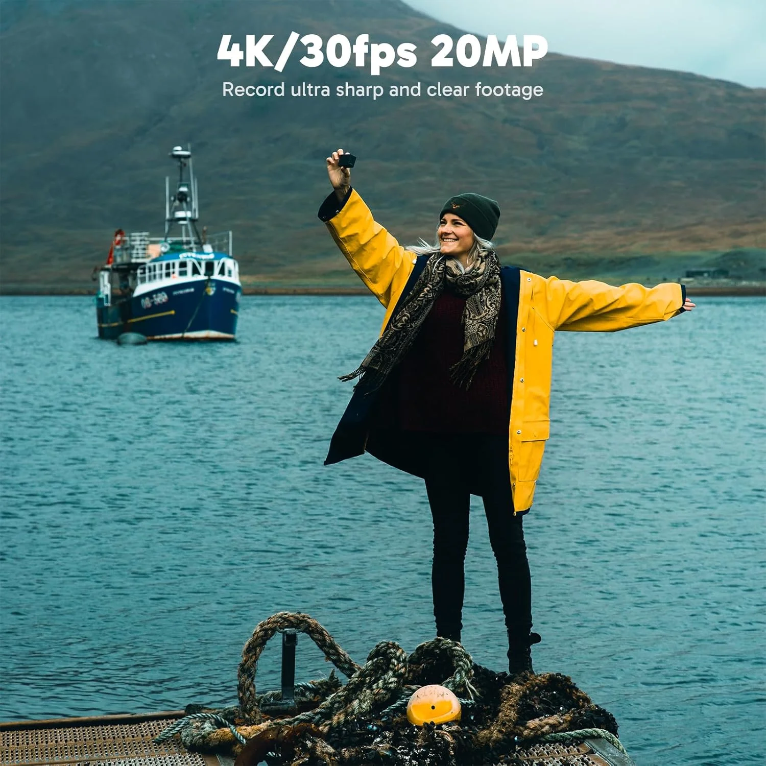 دوربین اکشن AKASO EK7000 Pro 4K30 با صفحه لمسی EIS، دوربین ضد آب 40 متری زیر آب، زوم 5X، کنترل از راه دور با دسته شناور ضد آب و کیف حمل لوازم جانبی دوربین اکشن AKASO EK7000 Pro 4K30 با صفحه لمسی EIS، دوربین ضد آب 40 متری زیر آب، زوم 5X، کنترل از راه دور با دسته شناور ضد آب و کیف حمل لوازم جانبی