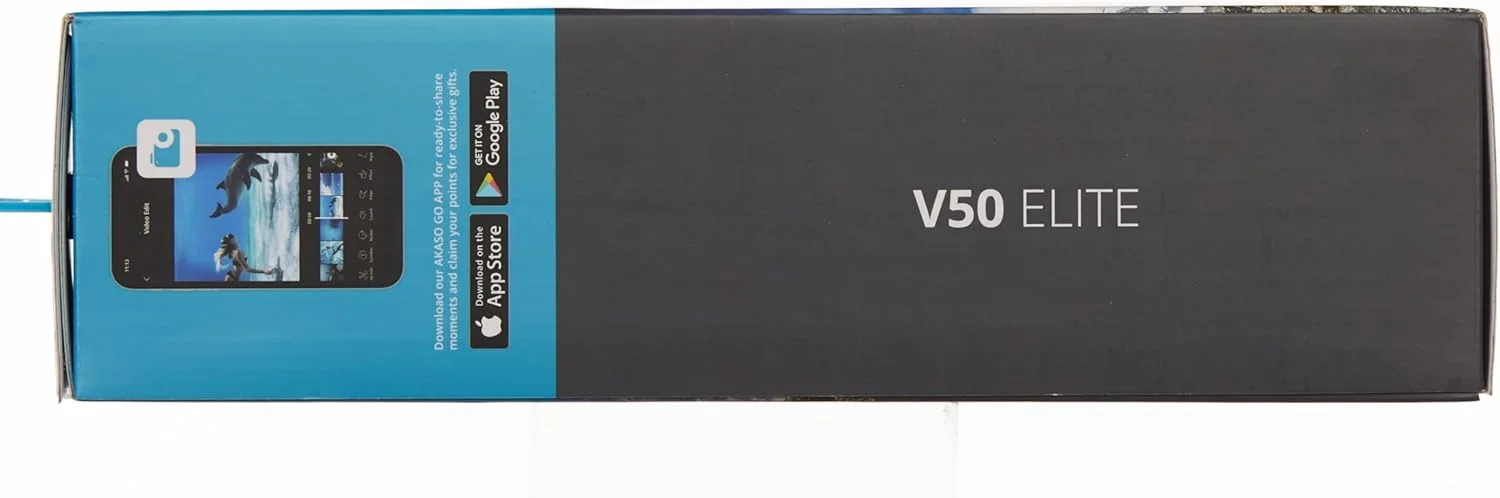 دوربین اکشن AKASO V50 Elite به همراه کارت حافظه MicroSDXC 64 گیگابایتی، کیفیت 4K/60FPS، وای فای 20 مگاپیکسلی، دوربین ضد آب زیر آب 40 متری با صفحه لمسی، کنترل صوتی، زوم 8 برابر دوربین اکشن AKASO V50 Elite به همراه کارت حافظه MicroSDXC 64 گیگابایتی، کیفیت 4K/60FPS، وای فای 20 مگاپیکسلی، دوربین ضد آب زیر آب 40 متری با صفحه لمسی، کنترل صوتی، زوم 8 برابر