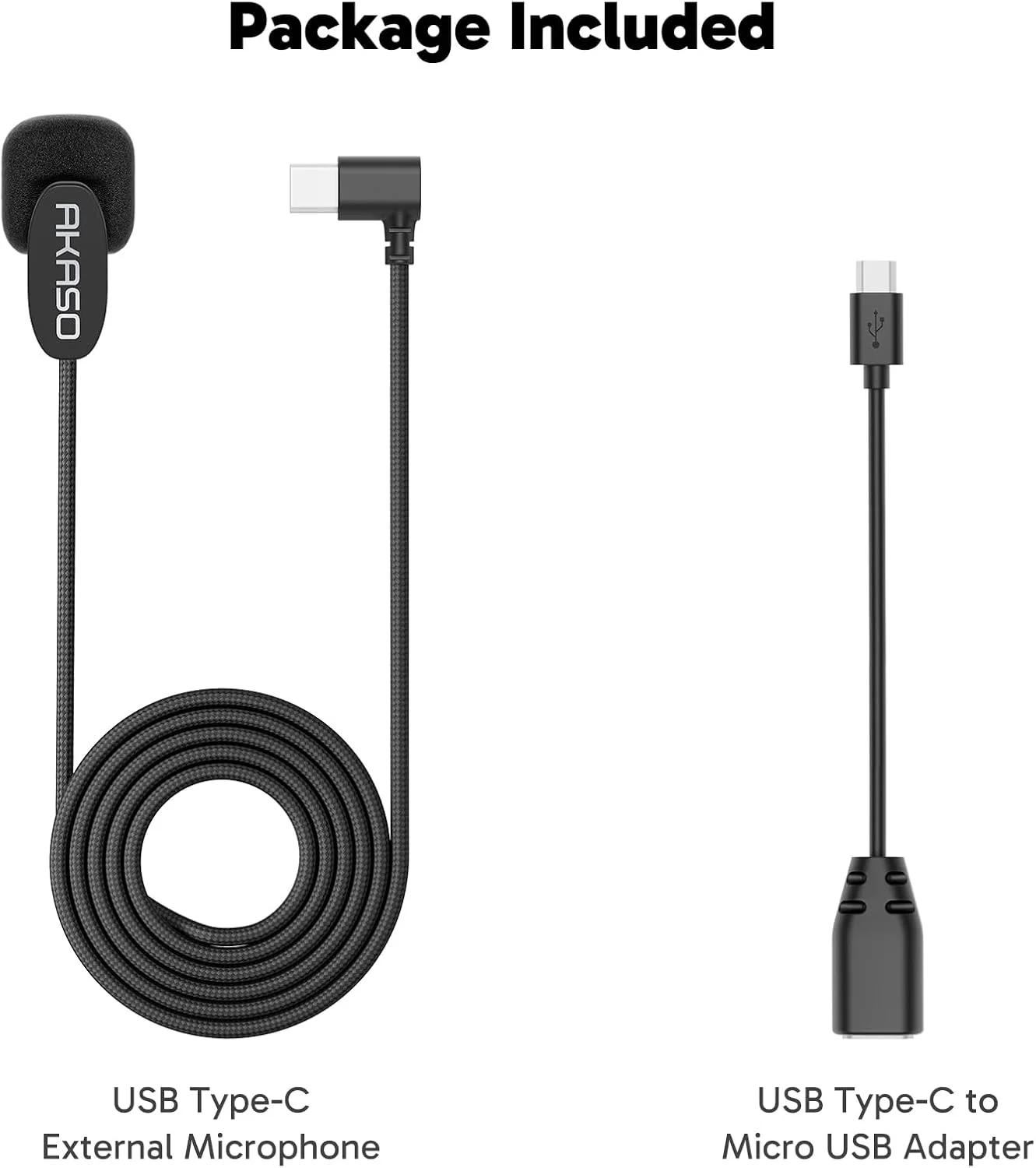 میکروفون خارجی AKASO برای دوربین های اکشن Brave 7 LE/ EK7000 Pro/ EK7000/ Brave 4/ Brave 4 Pro/ V50X/ V50 Elite/Brave 8 Lite/Brave 8 میکروفون خارجی AKASO برای دوربین های اکشن Brave 7 LE/ EK7000 Pro/ EK7000/ Brave 4/ Brave 4 Pro/ V50X/ V50 Elite/Brave 8 Lite/Brave 8
