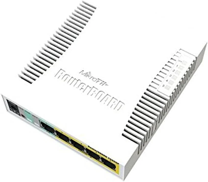 میکروتیک RB260GSP با 5 پورت گیگابیتی اترنت و یک اسلات SFP