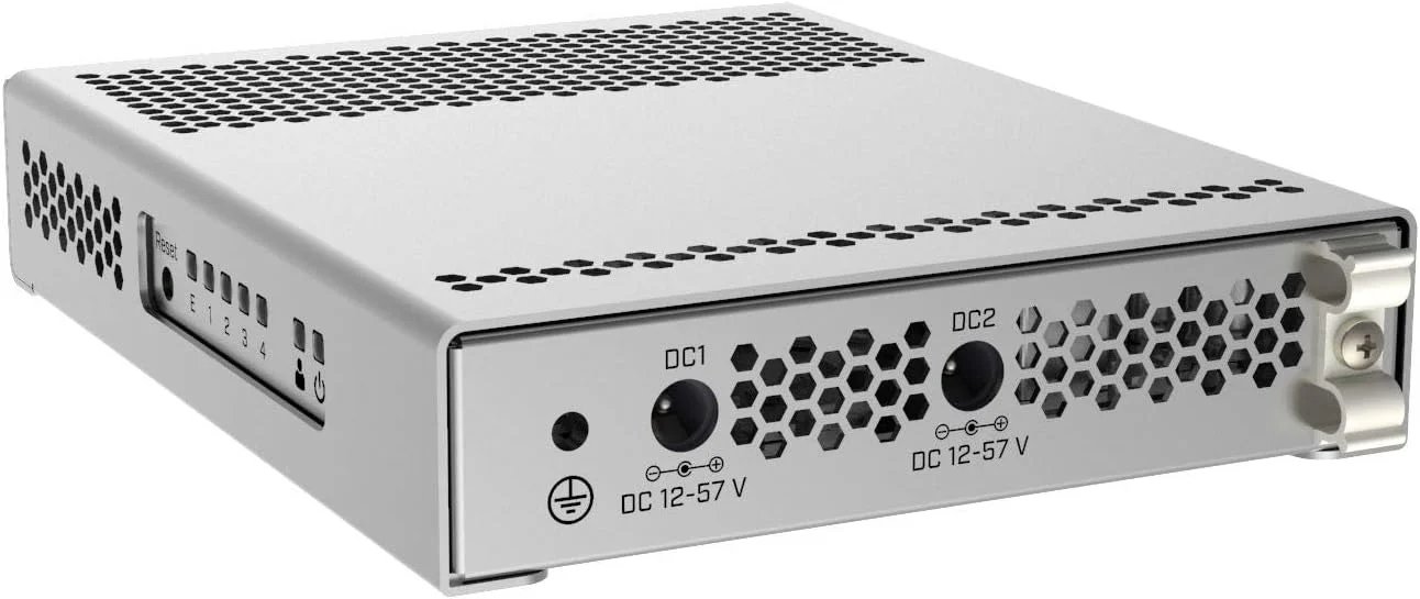 سوئیچ شبکه مدیریتی MikroTik CRS305-1G-4S+in گیگابیتی اترنت (10/100/1000) با قابلیت PoE، رنگ سفید سوئیچ شبکه مدیریتی MikroTik CRS305-1G-4S+in گیگابیتی اترنت (10/100/1000) با قابلیت PoE، رنگ سفید