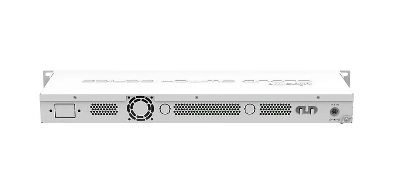 سوئیچ مدیریتی 24 پورت گیگابیتی میکروتیک CSS326-24G-2S+RM با دو پورت SFP+، PoE، سوئیچ هوشمند ابری، مجهز به SwOS سوئیچ مدیریتی 24 پورت گیگابیتی میکروتیک CSS326-24G-2S+RM با دو پورت SFP+، PoE، سوئیچ هوشمند ابری، مجهز به SwOS