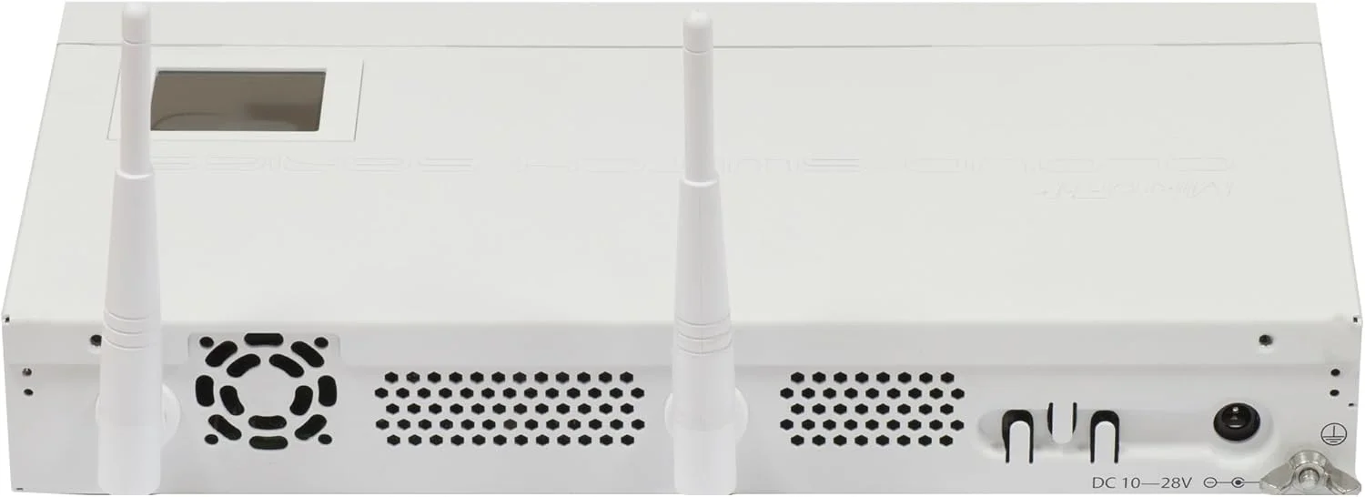روتر سوئیچ گیگابیتی ابری میکروتیک CRS125-24G-1S-2HnD-IN، لایه 3 کاملاً قابل مدیریت، 24 پورت 10/100/1000، وایرلس 1000mW روتر سوئیچ گیگابیتی ابری میکروتیک CRS125-24G-1S-2HnD-IN، لایه 3 کاملاً قابل مدیریت، 24 پورت 10/100/1000، وایرلس 1000mW