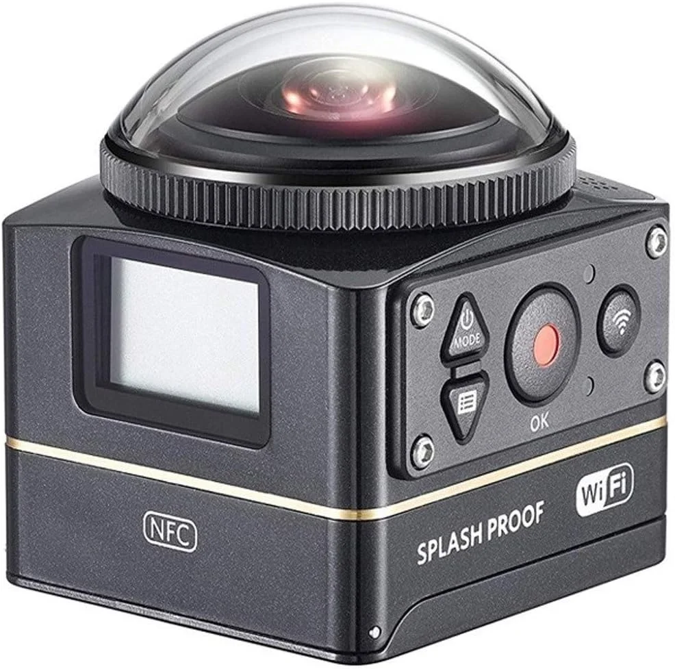 دوربین اکشن کوداک Pixpro SP360 4K Aqua با بسته ورزشی آبی - مشکی