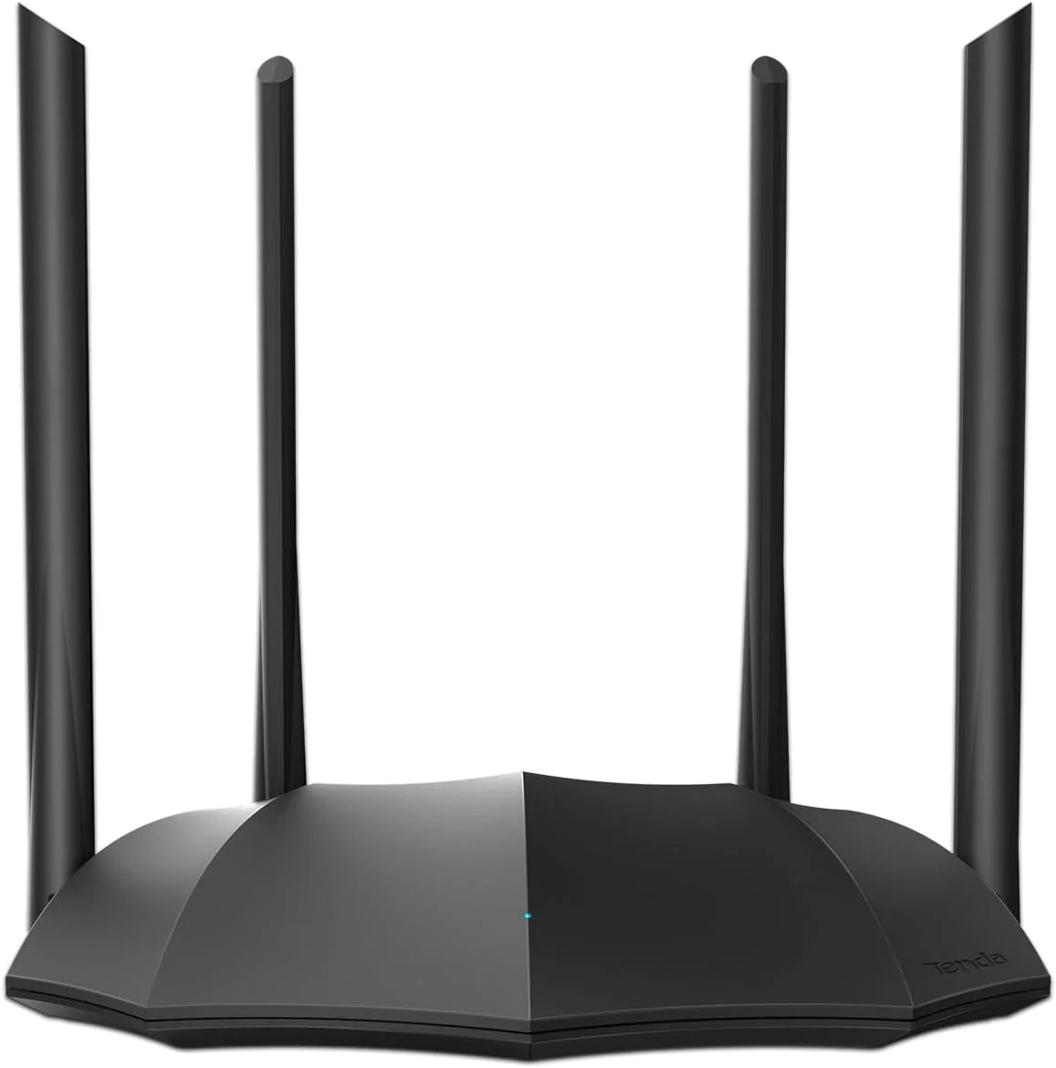 روتر هوشمند وای فای گیگابیتی دو بانده Tenda AC1200، روتر اینترنت بی سیم پرسرعت 5 گیگاهرتز، MU-MIMO، Beamforming، پوشش برد بلند توسط آنتن 4x6dBi، IPv6، وای فای مهمان، حالت AP - ارتقاء یافته جدید 2020