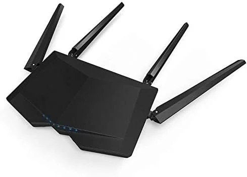 روتر فیبر نوری بی سیم دو بانده 2.4G/5GHz تندا AC6 1167 مگابیت بر ثانیه