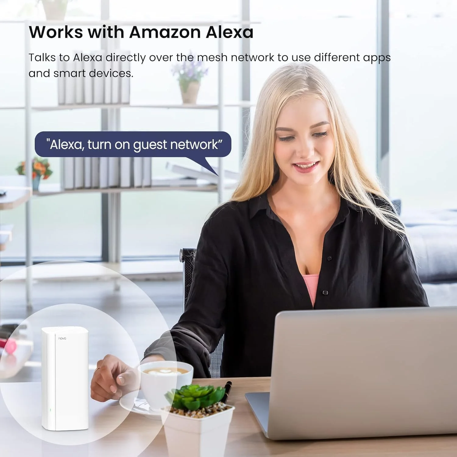 سیستم وای فای مش تندا AX3000 مدل Nova MX12 با پوشش 7000 فوت مربع - سیستم مش وای فای برای کل خانه - پردازنده چهار هسته ای 1.7 گیگاهرتزی - شبکه مش دو بانده برای 160+ دستگاه - 3 پورت گیگابیتی در هر واحد - بسته 3 عددی سیستم وای فای مش تندا AX3000 مدل Nova MX12 با پوشش 7000 فوت مربع - سیستم مش وای فای برای کل خانه - پردازنده چهار هسته ای 1.7 گیگاهرتزی - شبکه مش دو بانده برای 160+ دستگاه - 3 پورت گیگابیتی در هر واحد - بسته 3 عددی