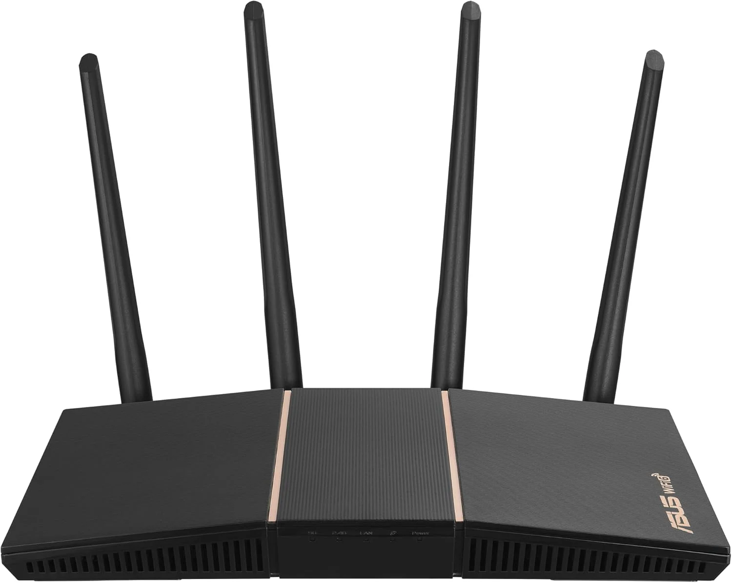 روتر ASUS RT-AX57 (AX3000) دو بانده WiFi 6 قابل توسعه، امنیت شبکه بدون اشتراک، Instant Guard، کنترل والدین پیشرفته، VPN داخلی، سازگار با AiMesh، بازی و استریمینگ، خانه هوشمند