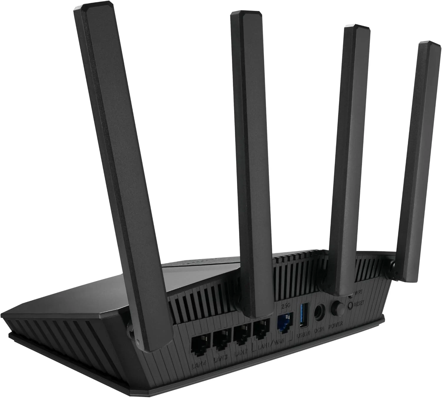 روتر ASUS RT-BE58U WiFi 7 AiMesh با قابلیت توسعه، 4K-QAM، MLO، تشخیص هوش مصنوعی، پورت 2.5G WAN/LAN، چهار پورت 1G، امنیت شبکه تجاری، کنترل والدین، شبکه IoT، شبکه کودکان، شبکه VPN