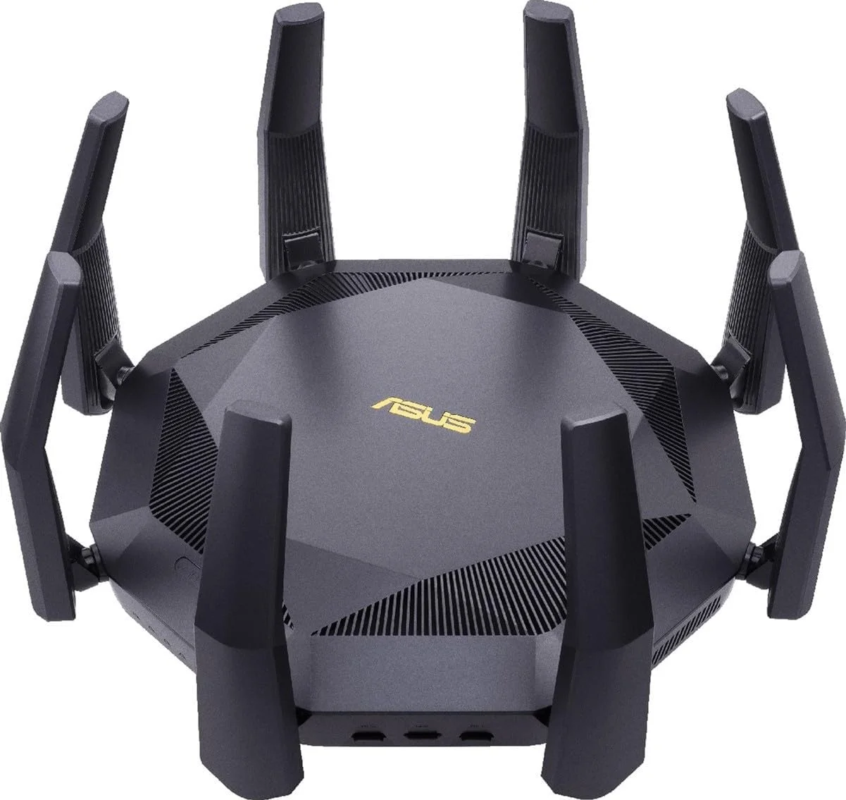 روتر دو بانده وای فای 6 ایسوس مدل RT-AX89X – 6000 مگابیت در ثانیه، 8 پورت LAN، OFDMA و MU-MIMO، سازگار با AiMesh