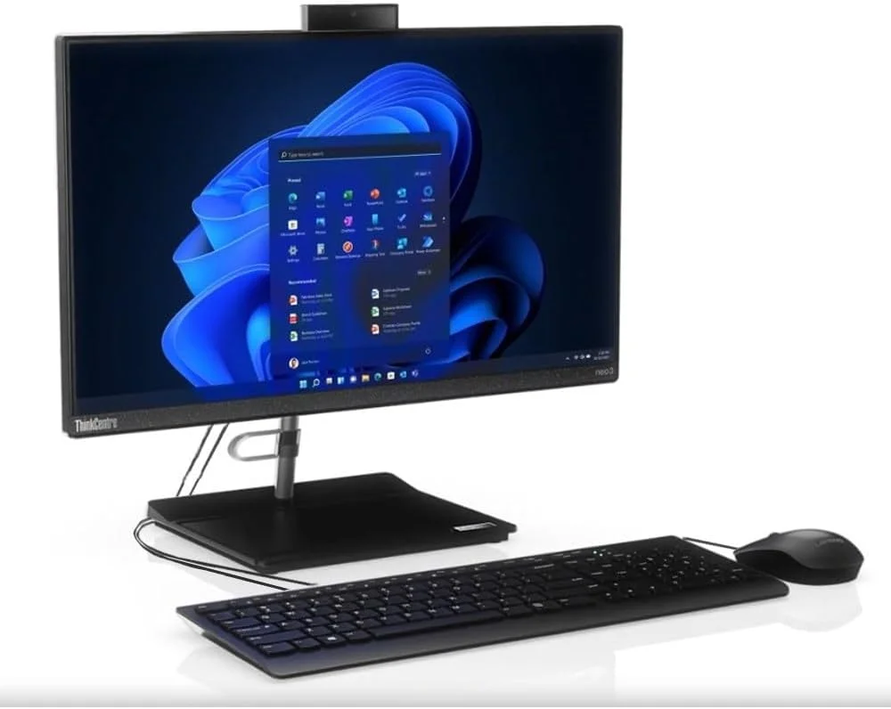 کامپیوتر همه کاره جدید لنوو Neo30a-22inch مدل 2024، پردازنده نسل سیزدهم Intel Core i5-13420H | رم 8 گیگابایتی DDR4 | حافظه SSD 512 گیگابایتی | کارت گرافیک Intel® UHD | صفحه نمایش 21.5 اینچی FHD | ویندوز 11 پرو (مشکی کلاغی)
