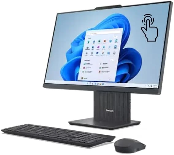 کامپیوتر همه کاره لمسی Lenovo IdeaCentre 24IRH9، پردازنده نسل سیزدهم Intel Core i7-13620H، رم 16 گیگابایتی DDR5، حافظه SSD 1 ترابایتی M.2، صفحه نمایش 23.8 اینچی FHD، بلندگوهای 3Wx2، ویندوز 11 پرو، 1 سال گارانتی لنوو (خاکستری لونا)