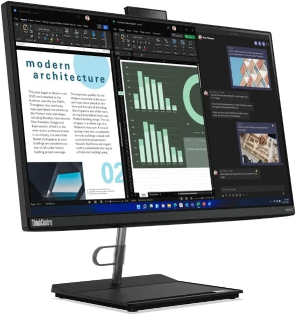 کامپیوتر همه کاره لنوو ThinkCentre Neo 30a بدون صفحه نمایش 23.8 اینچی، پردازنده Intel Core i5-1240P، رم 8 گیگابایتی، حافظه SSD 256 گیگابایتی