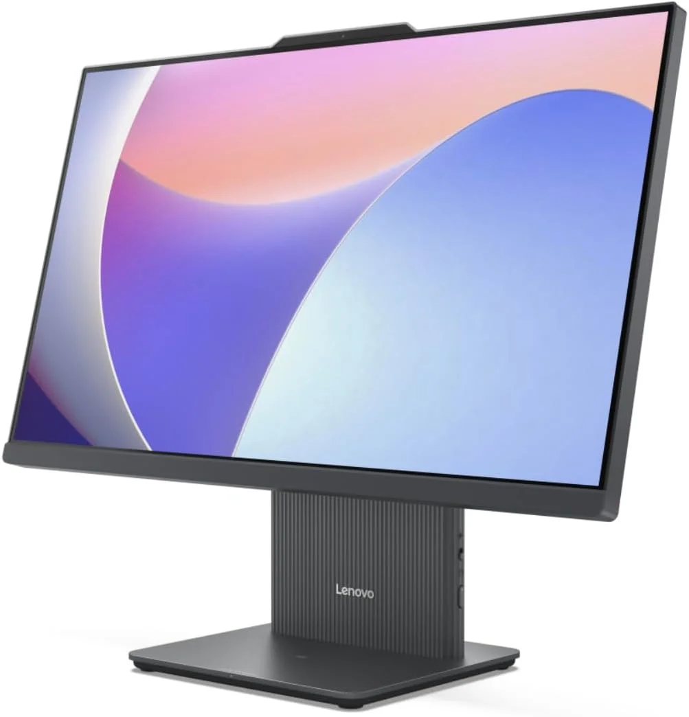 کامپیوتر همه کاره لنوو IdeaCentre - پردازنده نسل سیزدهم Intel Core i5-13420H - حافظه رم 16GB DDR5 - حافظه SSD 512GB - کارت گرافیک Intel UHD - ویندوز 11 Home - دوربین 5MP - کیبورد و ماوس بی‌سیم - WiFi 6 - رنگ خاکستری Luna - مدل 24IRH9 AIO با صفحه نمایش 23.8 اینچی FHD