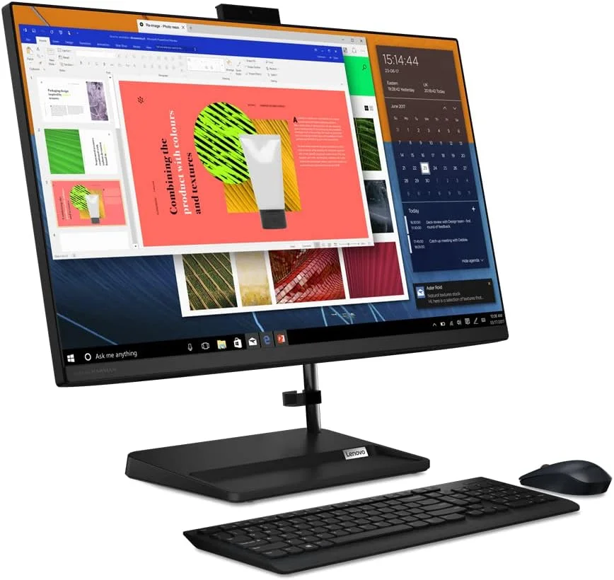 کامپیوتر همه کاره لنوو Ideacentre AIO 3 27Itl6، پردازنده Intel Core I7-1165G7، صفحه نمایش 27 اینچی FHD، رم 16 گیگابایتی، حافظه SSD 512 گیگابایتی، کارت گرافیک Nvidia Geforce Mx450 2GB GDDR6، ویندوز 11، مشکی - [F0Fw00Ljax]