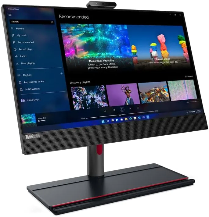 کامپیوتر همه کاره Lenovo ThinkCentre M90a Gen 3 Intel® Core™ i5 60.5 cm (23.8") 1920 x 1080 پیکسل 8 گیگابایت DDR4-SDRAM 256 گیگابایت SSD ویندوز 11 پرو Wi-Fi 6E (802.11ax) مشکی کامپیوتر همه کاره Lenovo ThinkCentre M90a Gen 3 Intel® Core™ i5 60.5 cm (23.8") 1920 x 1080 پیکسل 8 گیگابایت DDR4-SDRAM 256 گیگابایت SSD ویندوز 11 پرو Wi-Fi 6E (802.11ax) مشکی