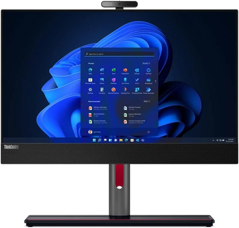 کامپیوتر همه کاره Lenovo ThinkCentre M90a Gen 3 Intel® Core™ i5 60.5 cm (23.8") 1920 x 1080 پیکسل 8 گیگابایت DDR4-SDRAM 256 گیگابایت SSD ویندوز 11 پرو Wi-Fi 6E (802.11ax) مشکی کامپیوتر همه کاره Lenovo ThinkCentre M90a Gen 3 Intel® Core™ i5 60.5 cm (23.8") 1920 x 1080 پیکسل 8 گیگابایت DDR4-SDRAM 256 گیگابایت SSD ویندوز 11 پرو Wi-Fi 6E (802.11ax) مشکی