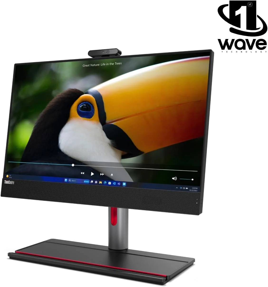 کامپیوتر همه کاره 24 اینچی لنوو M90A - نسل سیزدهم پردازنده Intel i7-13700، ویندوز 11 پرو، 3 سال گارانتی (شامل پایه هدفون 1st Wave + هاب 5 در 1 + کیبورد + ماوس + آنتی ویروس) (32 گیگابایت رم | 1 ترابایت NVMe SSD) کامپیوتر همه کاره 24 اینچی لنوو M90A - نسل سیزدهم پردازنده Intel i7-13700، ویندوز 11 پرو، 3 سال گارانتی (شامل پایه هدفون 1st Wave + هاب 5 در 1 + کیبورد + ماوس + آنتی ویروس) (32 گیگابایت رم | 1 ترابایت NVMe SSD)