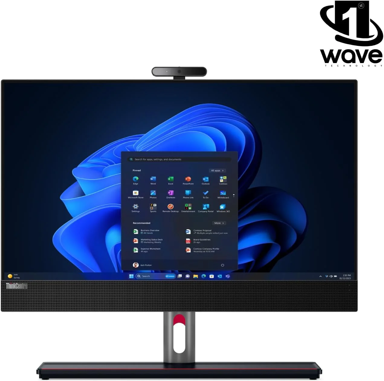 کامپیوتر همه کاره 24 اینچی لنوو M90A - نسل سیزدهم پردازنده Intel i7-13700، ویندوز 11 پرو، 3 سال گارانتی (شامل پایه هدفون 1st Wave + هاب 5 در 1 + کیبورد + ماوس + آنتی ویروس) (32 گیگابایت رم | 1 ترابایت NVMe SSD) کامپیوتر همه کاره 24 اینچی لنوو M90A - نسل سیزدهم پردازنده Intel i7-13700، ویندوز 11 پرو، 3 سال گارانتی (شامل پایه هدفون 1st Wave + هاب 5 در 1 + کیبورد + ماوس + آنتی ویروس) (32 گیگابایت رم | 1 ترابایت NVMe SSD)