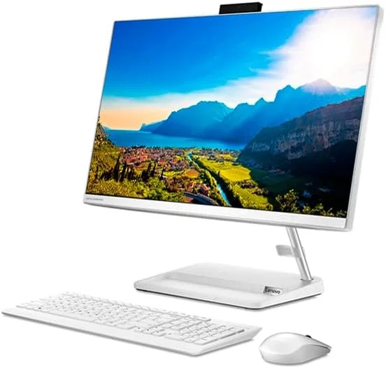 کامپیوتر همه کاره لنوو AiO با پردازنده Pentium Gold 7505، رم 12 گیگابایت، حافظه 1 ترابایت، ویندوز 11 هوم، صفحه نمایش 23.8 اینچ سفید مدل F0G000V8LD-V2 کامپیوتر همه کاره لنوو AiO با پردازنده Pentium Gold 7505، رم 12 گیگابایت، حافظه 1 ترابایت، ویندوز 11 هوم، صفحه نمایش 23.8 اینچ سفید مدل F0G000V8LD-V2