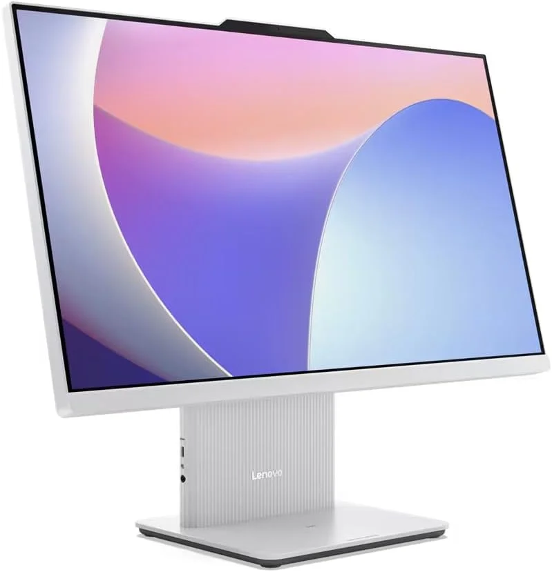 کامپیوتر همه کاره لنوو IdeaCentre AIO 24IRH9 - صفحه نمایش لمسی 23.8 اینچی FHD، پردازنده Intel I7-13620H، رم 8 گیگابایتی، حافظه SSD 512 گیگابایتی، گرافیک مجتمع Intel® UHD، ویندوز 11، خاکستری ابری - [F0HN000EAX]
