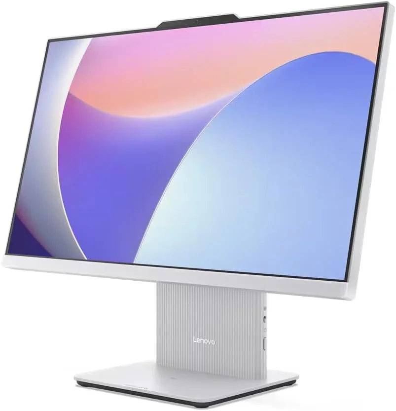کامپیوتر همه کاره لنوو IdeaCentre AIO 24IRH9 - صفحه نمایش لمسی 23.8 اینچی FHD، پردازنده Intel I7-13620H، رم 8 گیگابایتی، حافظه SSD 512 گیگابایتی، گرافیک مجتمع Intel® UHD، ویندوز 11، خاکستری ابری - [F0HN000EAX]