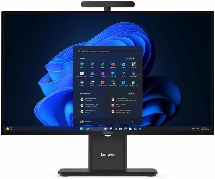 کامپیوتر همه کاره Lenovo ThinkCentre M90a Gen 6 13AT0004US - پردازنده Intel Core Ultra 5 نسل دوم 225-16 گیگابایت - 512 گیگابایت SSD - صفحه نمایش 23.8 اینچی Full HD - دسکتاپ - مشکی کامپیوتر همه کاره Lenovo ThinkCentre M90a Gen 6 13AT0004US - پردازنده Intel Core Ultra 5 نسل دوم 225-16 گیگابایت - 512 گیگابایت SSD - صفحه نمایش 23.8 اینچی Full HD - دسکتاپ - مشکی