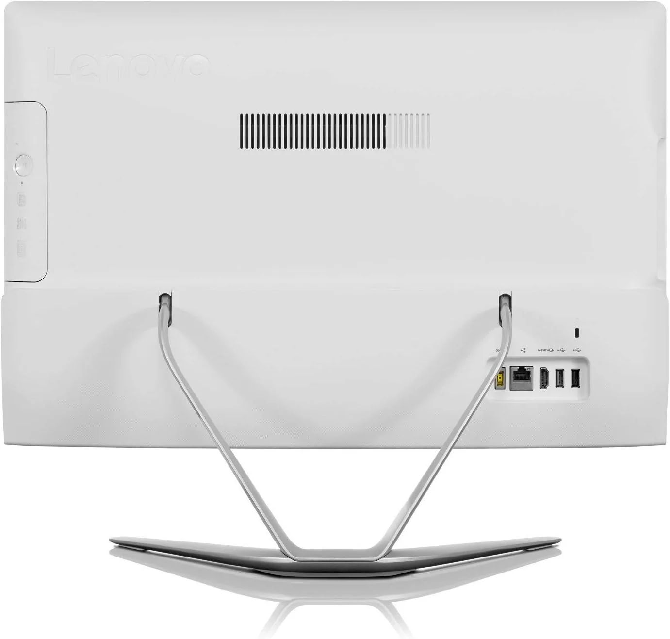کامپیوتر همه کاره لنوو IdeaCentre AIO 300 - پردازنده Intel Core i3-6006U، صفحه نمایش 23 اینچ، 1 ترابایت، 4 گیگابایت رم، ویندوز 10، سفید