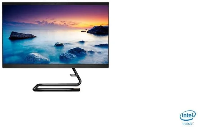 کامپیوتر همه کاره لنوو IdeaCentre AIO3، پردازنده Intel Core i7-10700T، صفحه نمایش 23.8 اینچی FHD، رم 8 گیگابایتی، حافظه SSD 512 گیگابایتی، کارت گرافیک AMD Radeon 625 2GB GDDR5، ویندوز 10، مشکی، شامل ماوس و کیبورد انگلیسی-عربی - [F0EU00AVAX]
