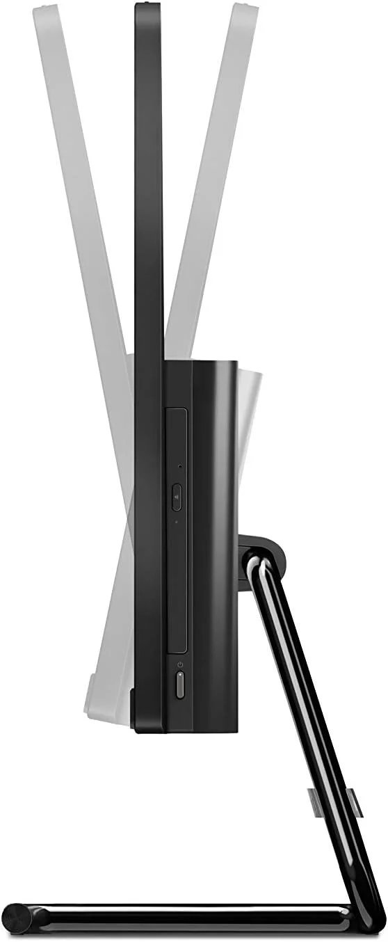 کامپیوتر همه کاره لنوو IdeaCentre AIO3، پردازنده Intel Core i5-10400T، صفحه نمایش 27 اینچ FHD، رم 8 گیگابایت، حافظه SSD 512 گیگابایت، کارت گرافیک AMD Radeon 625 2GB GDDR5، ویندوز 10، مشکی، شامل ماوس و کیبورد انگلیسی-عربی - [F0EY00CWAX]