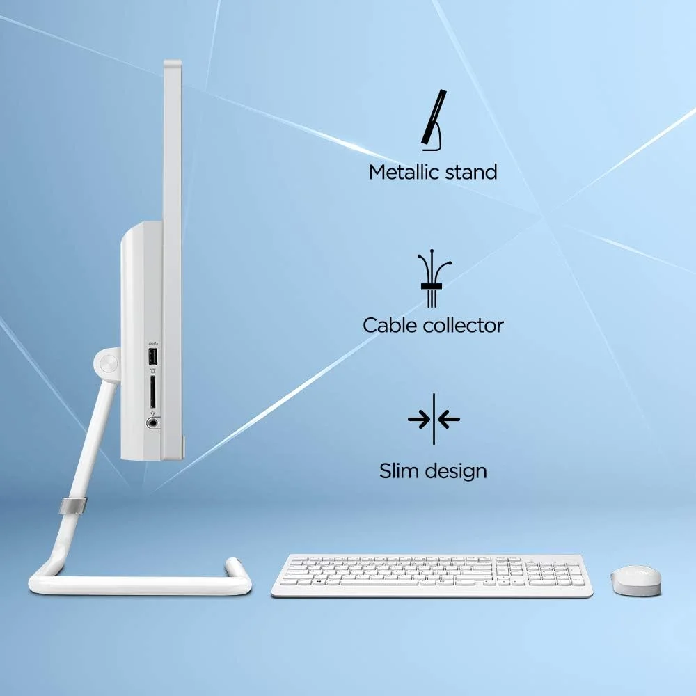 کامپیوتر همه کاره 21.5 اینچی FHD لنوو IdeaCentre AIO 3 (پردازنده AMD Ryzen 3/ رم 8 گیگابایت/ هارد دیسک 1 ترابایت/ ویندوز 10/ آفیس 2019/ کارت گرافیک AMD Radeon یکپارچه/ دوربین HD 720p/ کیبورد و ماوس بیسیم) سفید مه آلود F0EX0082IN کامپیوتر همه کاره 21.5 اینچی FHD لنوو IdeaCentre AIO 3 (پردازنده AMD Ryzen 3/ رم 8 گیگابایت/ هارد دیسک 1 ترابایت/ ویندوز 10/ آفیس 2019/ کارت گرافیک AMD Radeon یکپارچه/ دوربین HD 720p/ کیبورد و ماوس بیسیم) سفید مه آلود F0EX0082IN