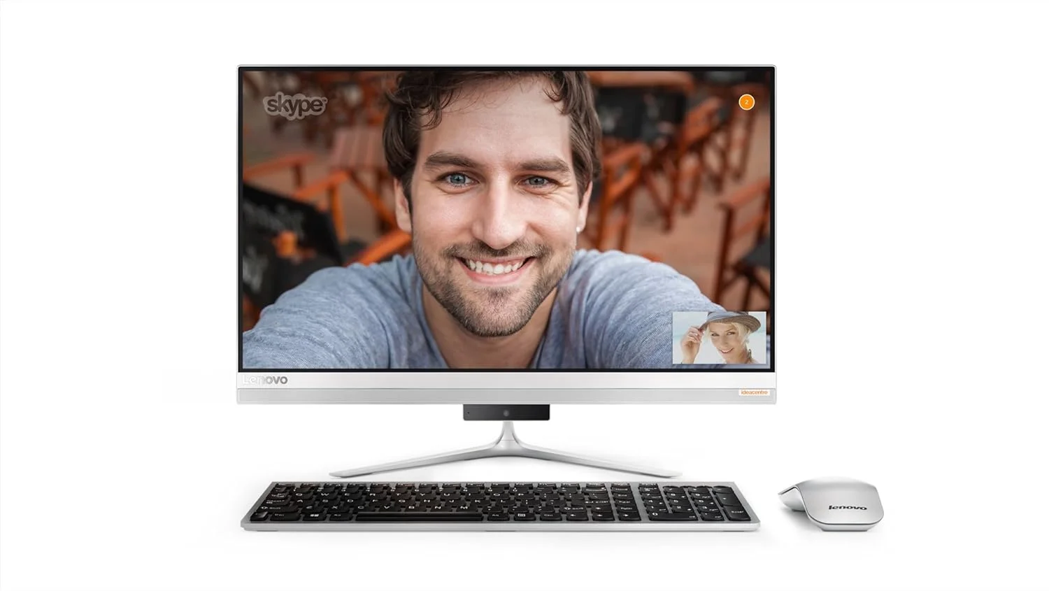 کامپیوتر همه کاره 23 اینچی Lenovo ideacentre AIO 510s - FHD (پردازنده Intel Core i3، رم 8 گیگابایتی، هارد دیسک 1 ترابایتی، ویندوز 10) F0C30005US
