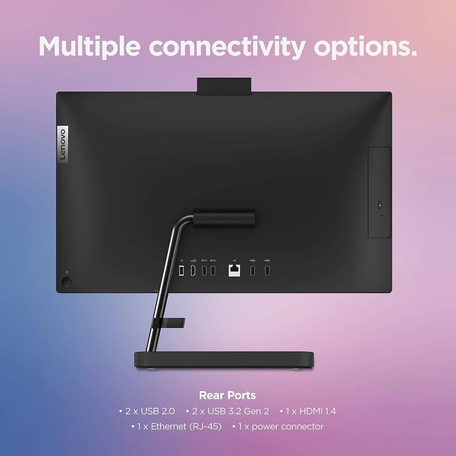 کامپیوتر همه کاره 22 اینچی Lenovo IdeaCentre AIO 3i، پردازنده Intel Core i3-1115G4، گرافیک یکپارچه، صفحه نمایش لمسی FHD، رم 8 گیگابایتی DDR4، حافظه SSD 256 گیگابایتی M.2، درایو DVD RW، ویندوز 11، F0G5006JUS، مشکی کامپیوتر همه کاره 22 اینچی Lenovo IdeaCentre AIO 3i، پردازنده Intel Core i3-1115G4، گرافیک یکپارچه، صفحه نمایش لمسی FHD، رم 8 گیگابایتی DDR4، حافظه SSD 256 گیگابایتی M.2، درایو DVD RW، ویندوز 11، F0G5006JUS، مشکی