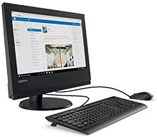کامپیوتر همه کاره لنوو V310z با پردازنده i3-7100T، رم 4 گیگابایت، حافظه 1 ترابایت، صفحه نمایش 19.5 اینچی، بدون لمس، Dos، مشکی
