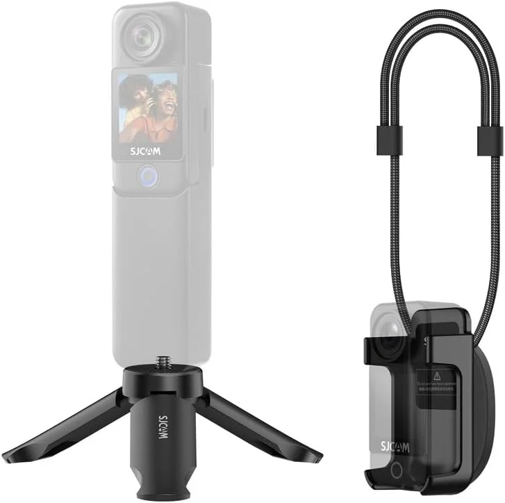 لوازم جانبی SJCAM C300، براکت های مغناطیسی و مثلثی برای فیلمبرداری پوشیدنی و ایستاده، پاسخگوی نیازهای فیلمبرداری و VLOG برای نمایش دیدگاه اول شخص و سوم شخص عالی