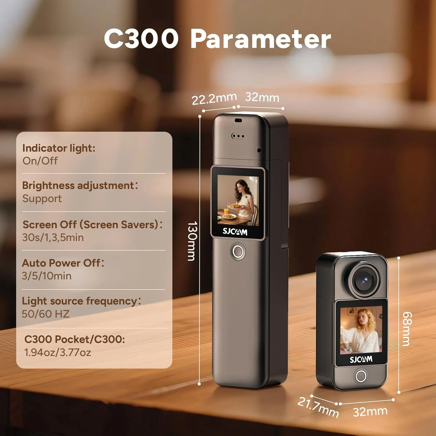 دوربین اکشن SJCAM C300 4K30fps، دوربین ورزشی با دو صفحه لمسی 1.33 اینچی، دوربین کلاه ایمنی 20 مگاپیکسلی با وای فای دوگانه 2.4G/5G، دوربین ضد آب 6 محوره EIS تا عمق 30 متری با دو باتری 2800 + 1000 میلی آمپر ساعت (مشکی) دوربین اکشن SJCAM C300 4K30fps، دوربین ورزشی با دو صفحه لمسی 1.33 اینچی، دوربین کلاه ایمنی 20 مگاپیکسلی با وای فای دوگانه 2.4G/5G، دوربین ضد آب 6 محوره EIS تا عمق 30 متری با دو باتری 2800 + 1000 میلی آمپر ساعت (مشکی)
