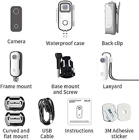 دوربین اکشن SJCAM C100+ 2K 30FPS اپتیکال 15 مگاپیکسل | ضد آب تا 30 متر | بدنه مغناطیسی | WiFi 2.4 GHZ | Insta Go | دوربین بدنه | وب کم | مشکی دوربین اکشن SJCAM C100+ 2K 30FPS اپتیکال 15 مگاپیکسل | ضد آب تا 30 متر | بدنه مغناطیسی | WiFi 2.4 GHZ | Insta Go | دوربین بدنه | وب کم | مشکی