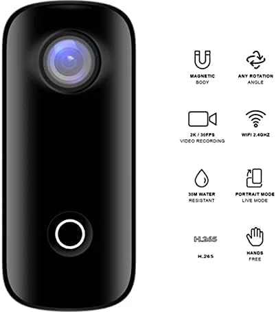 دوربین اکشن SJCAM C100+ 2K 30FPS اپتیکال 15 مگاپیکسل | ضد آب تا 30 متر | بدنه مغناطیسی | WiFi 2.4 GHZ | Insta Go | دوربین بدنه | وب کم | مشکی دوربین اکشن SJCAM C100+ 2K 30FPS اپتیکال 15 مگاپیکسل | ضد آب تا 30 متر | بدنه مغناطیسی | WiFi 2.4 GHZ | Insta Go | دوربین بدنه | وب کم | مشکی