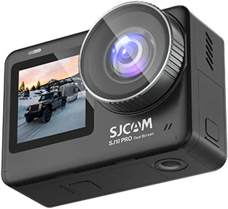 دوربین اکشن SJCAM SJ10 Pro با دو صفحه نمایش، 12 مگاپیکسل، 4K 60FPS، H.265، ژیروسکوپ ضد لرزش، صفحه لمسی 2.33 اینچی، پخش زنده، بدنه ضد آب، DV ورزشی (تجدید شده) دوربین اکشن SJCAM SJ10 Pro با دو صفحه نمایش، 12 مگاپیکسل، 4K 60FPS، H.265، ژیروسکوپ ضد لرزش، صفحه لمسی 2.33 اینچی، پخش زنده، بدنه ضد آب، DV ورزشی (تجدید شده)