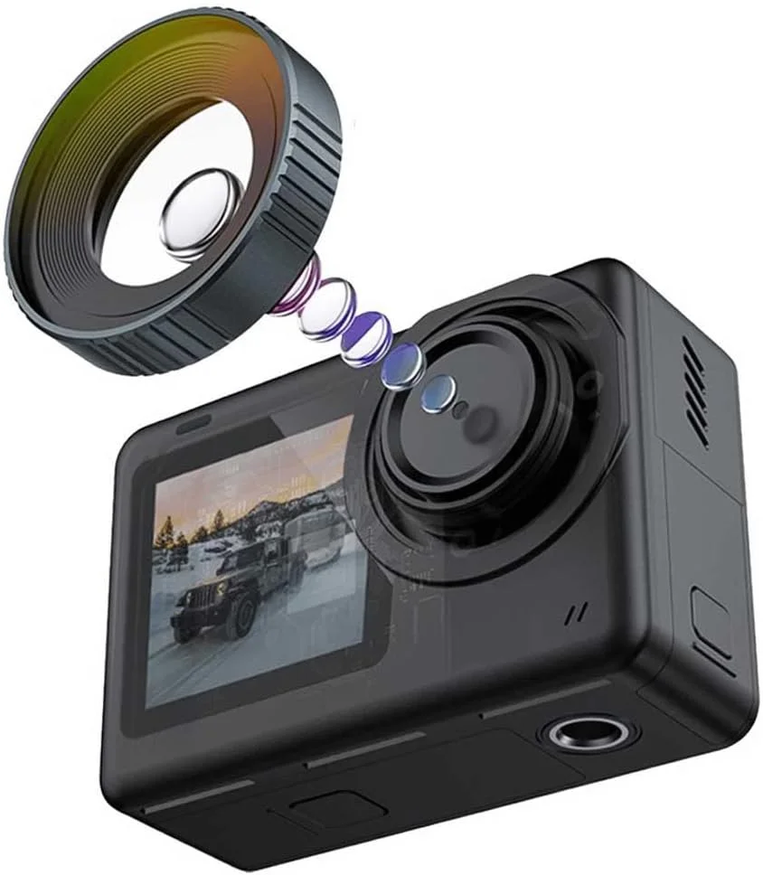 دوربین اکشن SJCAM SJ10 Pro با دو صفحه نمایش، 12 مگاپیکسل، 4K 60FPS، H.265، ژیروسکوپ ضد لرزش، صفحه لمسی 2.33 اینچی، پخش زنده، بدنه ضد آب، DV ورزشی (تجدید شده) دوربین اکشن SJCAM SJ10 Pro با دو صفحه نمایش، 12 مگاپیکسل، 4K 60FPS، H.265، ژیروسکوپ ضد لرزش، صفحه لمسی 2.33 اینچی، پخش زنده، بدنه ضد آب، DV ورزشی (تجدید شده)
