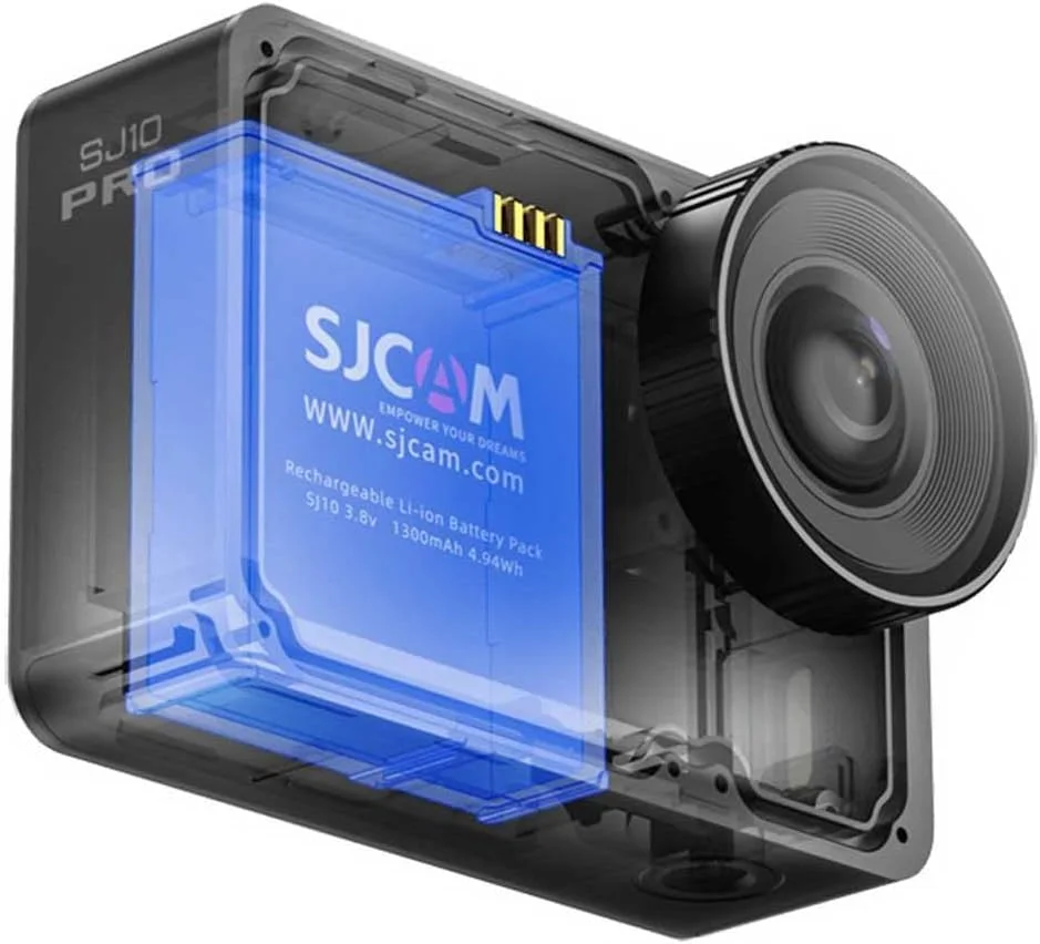دوربین اکشن SJCAM SJ10 Pro با دو صفحه نمایش، 12 مگاپیکسل، 4K 60FPS، H.265، ژیروسکوپ ضد لرزش، صفحه لمسی 2.33 اینچی، پخش زنده، بدنه ضد آب، DV ورزشی (تجدید شده) دوربین اکشن SJCAM SJ10 Pro با دو صفحه نمایش، 12 مگاپیکسل، 4K 60FPS، H.265، ژیروسکوپ ضد لرزش، صفحه لمسی 2.33 اینچی، پخش زنده، بدنه ضد آب، DV ورزشی (تجدید شده)
