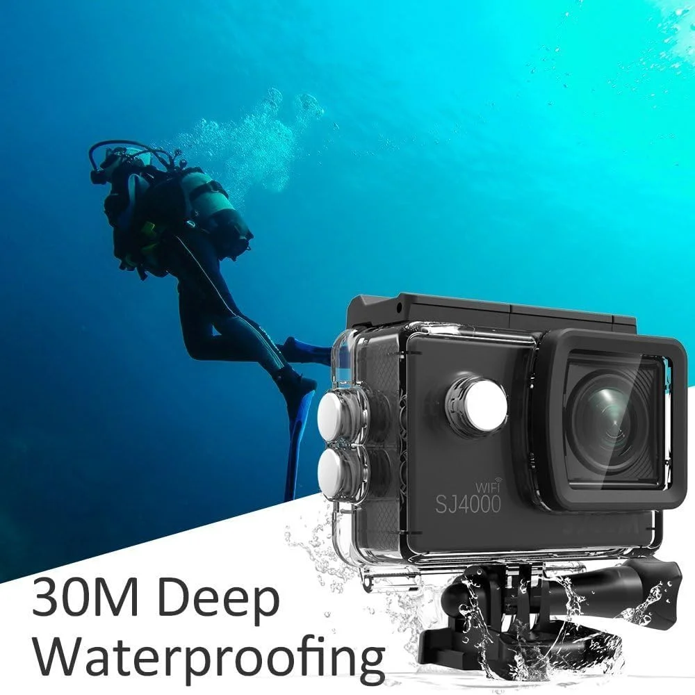 دوربین ورزشی SJCam SJ4000 12MP Wi-Fi مشکی