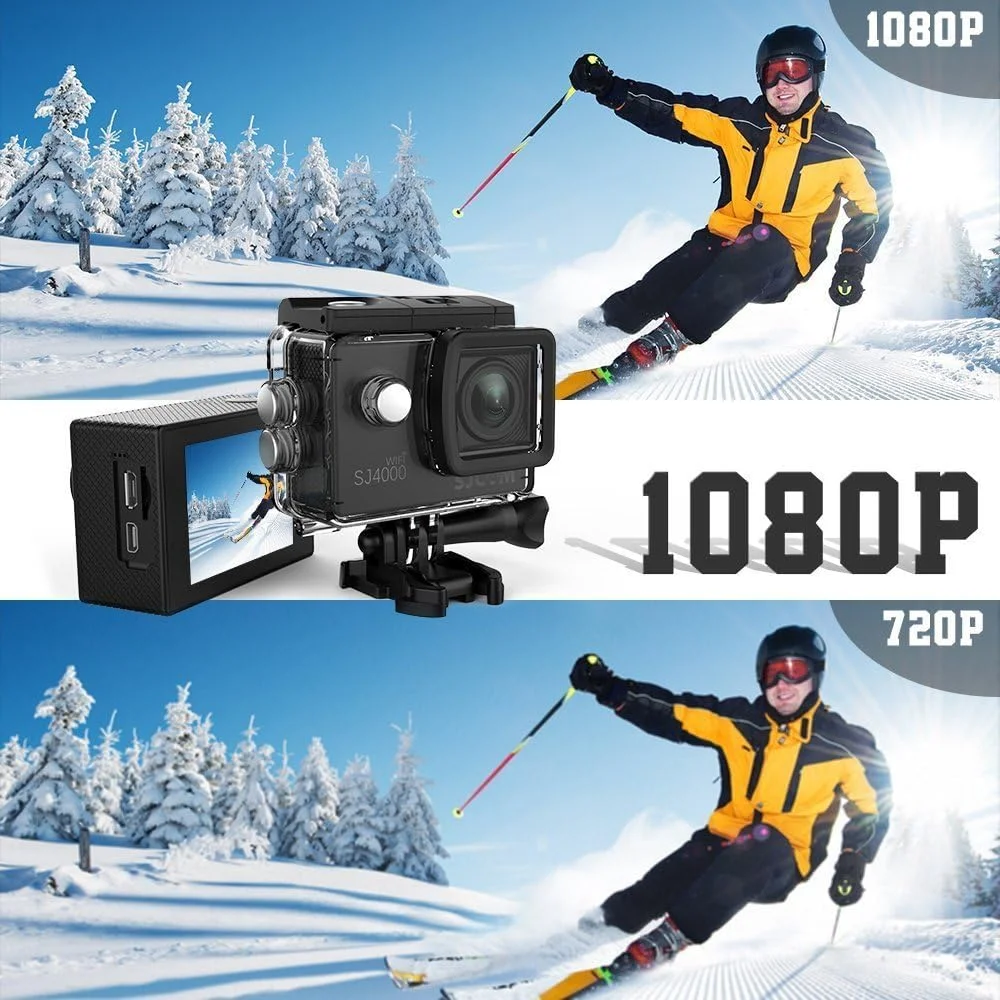 دوربین ورزشی SJCam SJ4000 12MP Wi-Fi مشکی