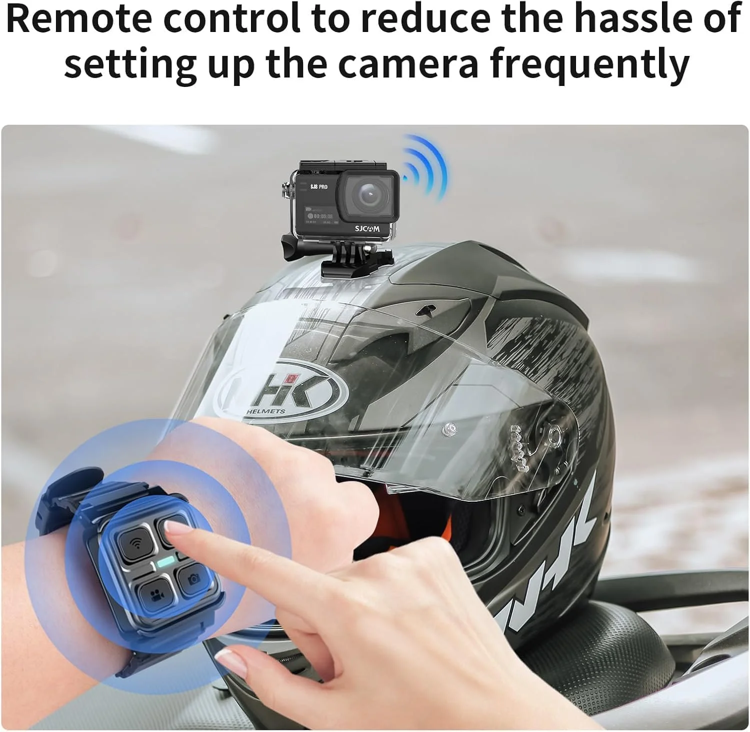 دوربین اکشن SJCAM SJ8Pro 4K60fps، دوربین ورزشی WiFi/کنترل از راه دور/صفحه لمسی 170 درجه FOV، زوم 8X، تثبیت کننده 6 محوره، دوربین زیر آب 40 متری با کارت SD 32 گیگابایتی و کیت کلاه ایمنی دوربین اکشن SJCAM SJ8Pro 4K60fps، دوربین ورزشی WiFi/کنترل از راه دور/صفحه لمسی 170 درجه FOV، زوم 8X، تثبیت کننده 6 محوره، دوربین زیر آب 40 متری با کارت SD 32 گیگابایتی و کیت کلاه ایمنی